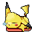 sleeping Pikachu